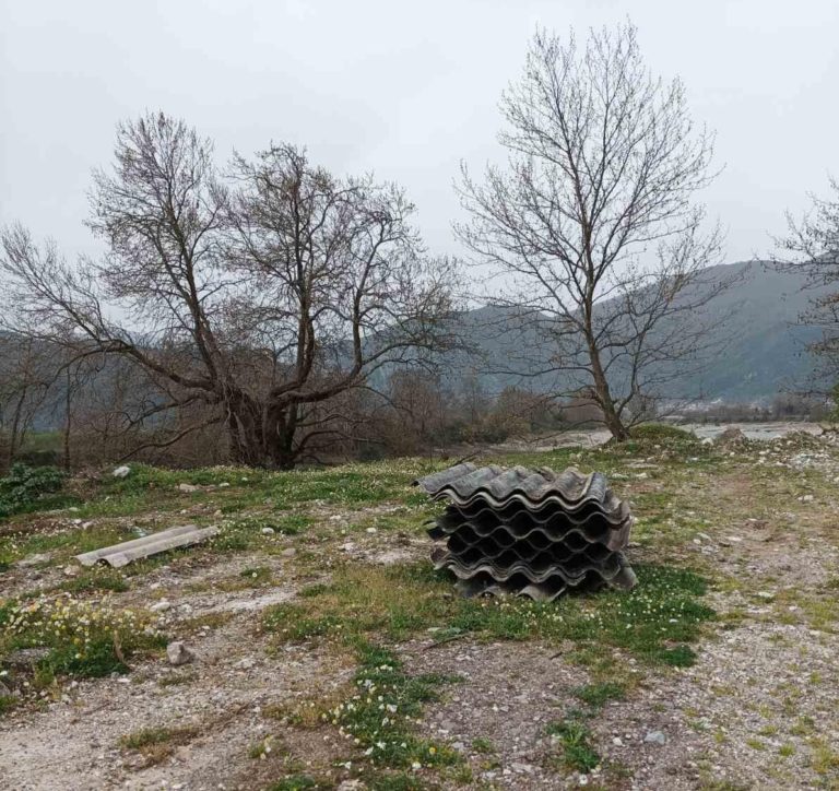 Έκκληση του Δημάρχου Μουζακίου να σταματήσει η ρύπανση του περιβάλλοντος με επικίνδυνα αμιαντούχα απόβλητα