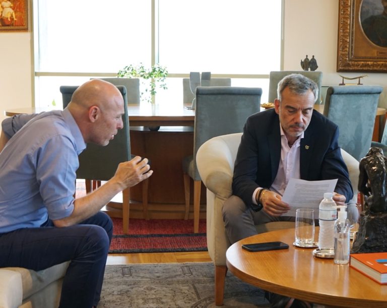 Θεσσαλονίκη: Συνάντηση του Κ. Ζέρβα με τον Υφυπουργό Περιβάλλοντος και Ενέργειας Γ.Αμυρά