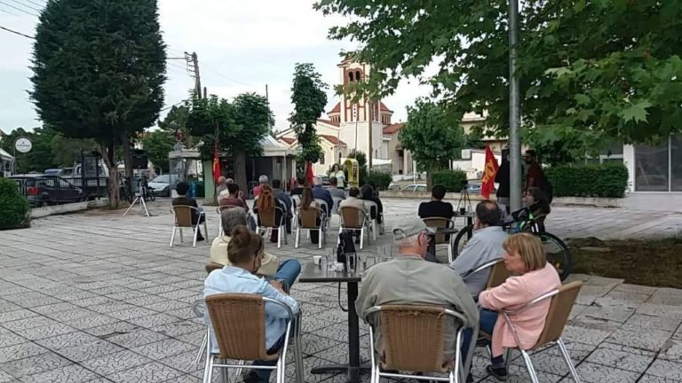 Εξορμήσεις του ΚΚΕ στις συνοικίες της Τρίπολης