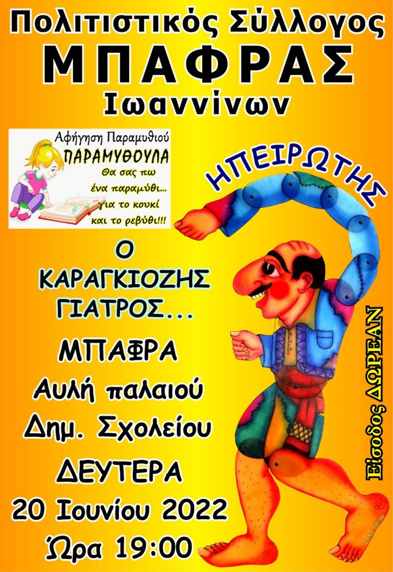 Μπάφρα Ιωαννίνων: Εκδηλώσεις για τα 100 χρόνια από τη Μικρασιατική Καταστροφή