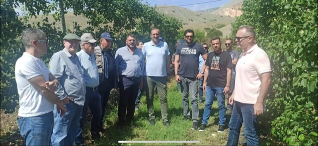 Στις χαλαζόπληκτες περιοχές του Τυρνάβου η Περιφέρεια Θεσσαλίας