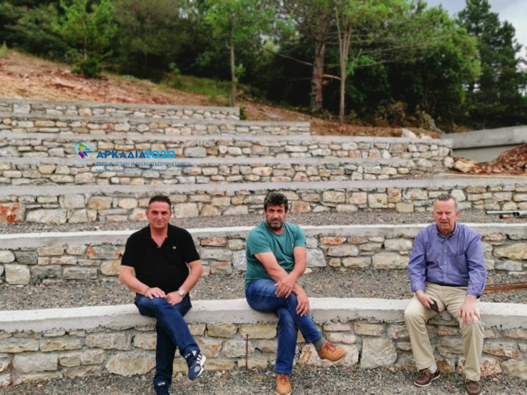 Έτοιμο το ανοιχτό θέατρο στα Τρόπαια του δήμου Γορτυνίας