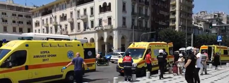 Συμπλοκή αλλοδαπών με δύο τραυματίες από μαχαίρι στο Άγαλμα Βενιζέλου