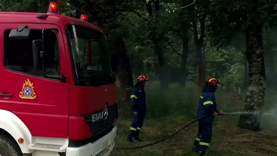 Μεγάλη εστία φωτιάς και πάλι στην Ηλεία