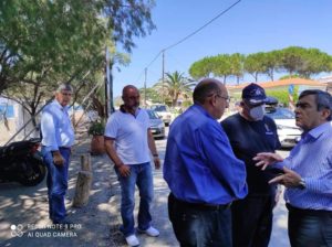 Λέσβος: Άρση εκκένωσης της Βρίσας – Επέστρεψαν στα σπίτια τους οι κάτοικοι- Κατσαφάδος και Οικονόμου στις πυρόπληκτες περιοχές