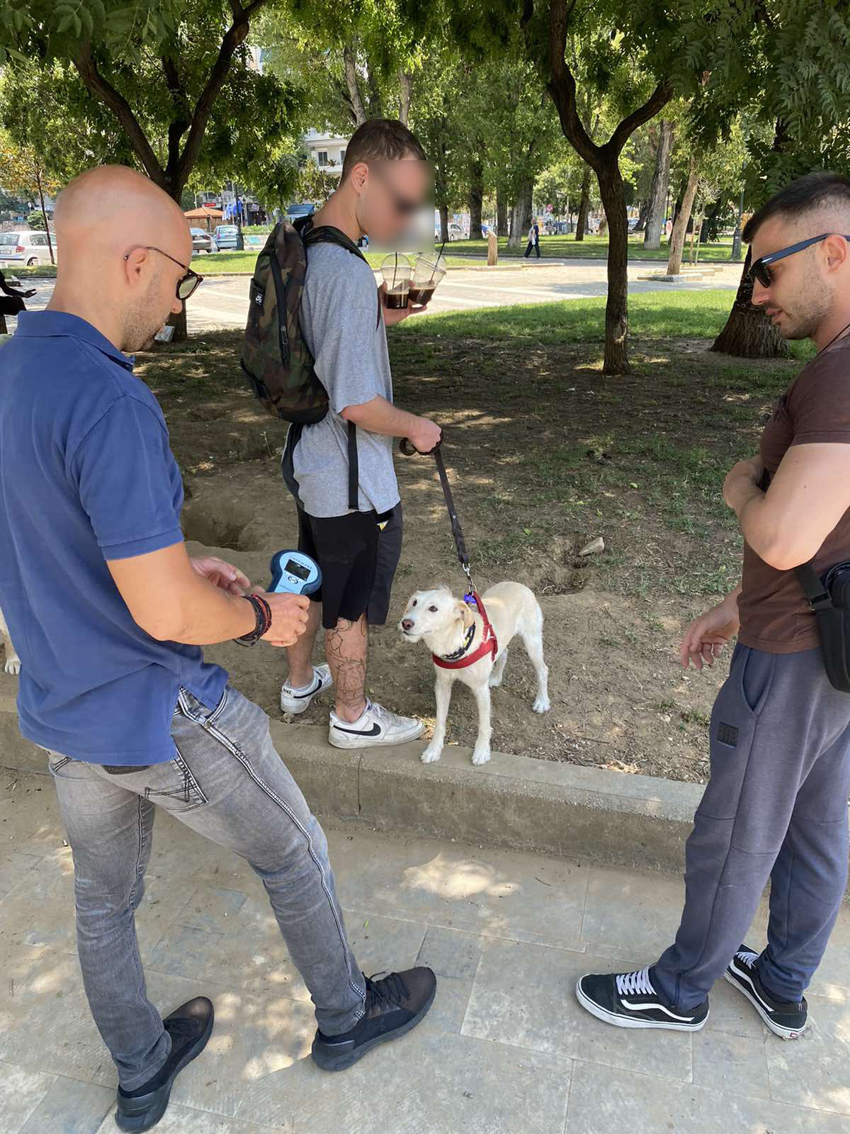 Θεσσαλονίκη: Έλεγχος δεσποζόμενων ζώων συντροφιάς από την Ελληνική Αστυνομία.