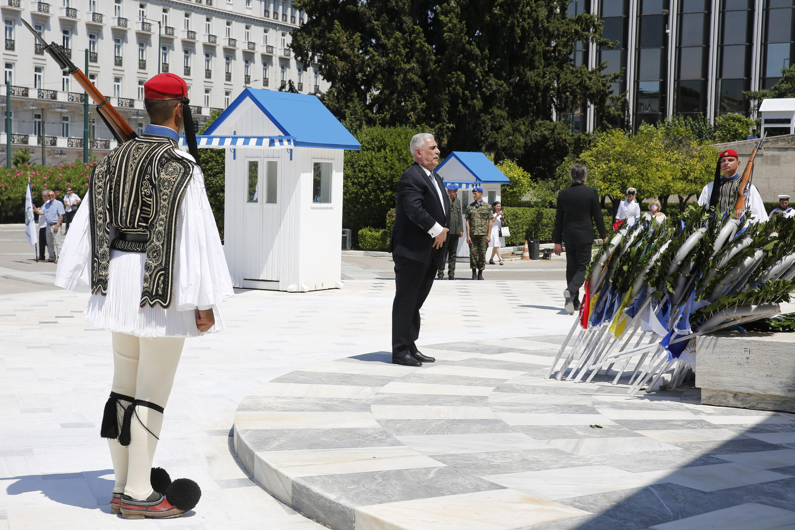 Φόρος τιμής στους πεσόντες κατά την τουρκική εισβολή στην Κύπρο το 1974