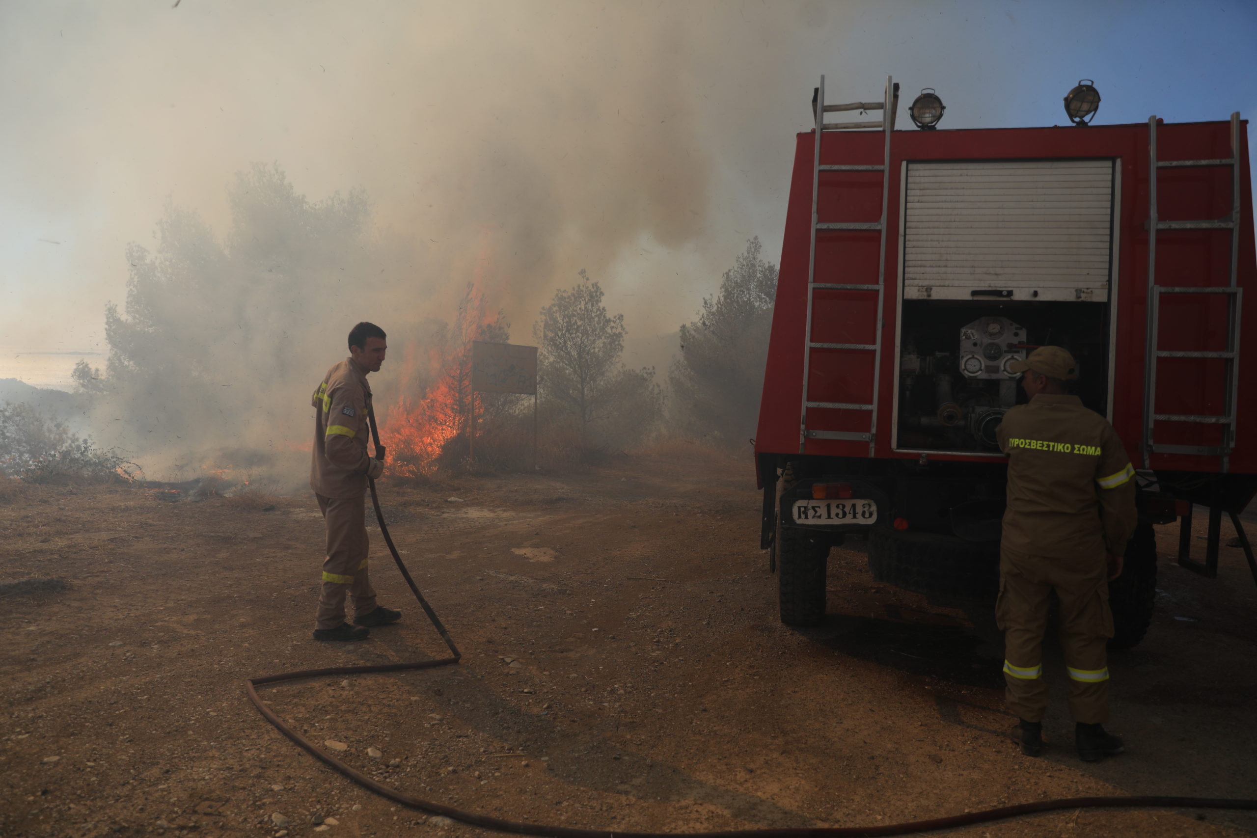 Ρόδος: Έσβησε η φωτιά στην Κρητηνία