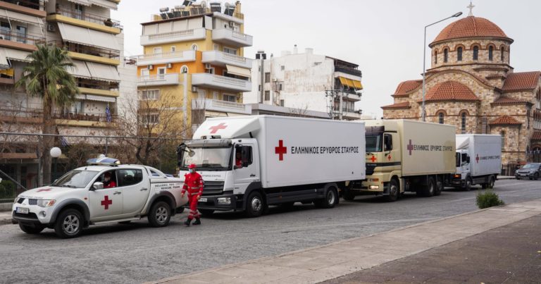 Ο Ελληνικός Ερυθρός Σταυρός και το Υφυπουργείο Αθλητισμού ενισχύουν τους αμάχους της Ουκρανίας