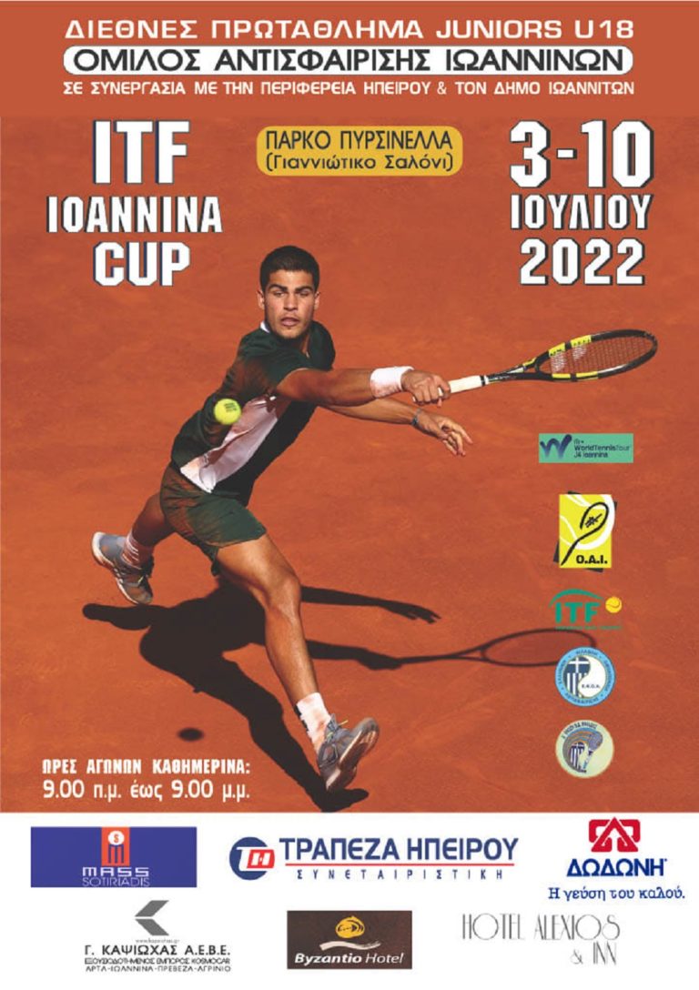 Διεθνείς αγώνες τένις στο Πάρκο Πυρσινέλλα