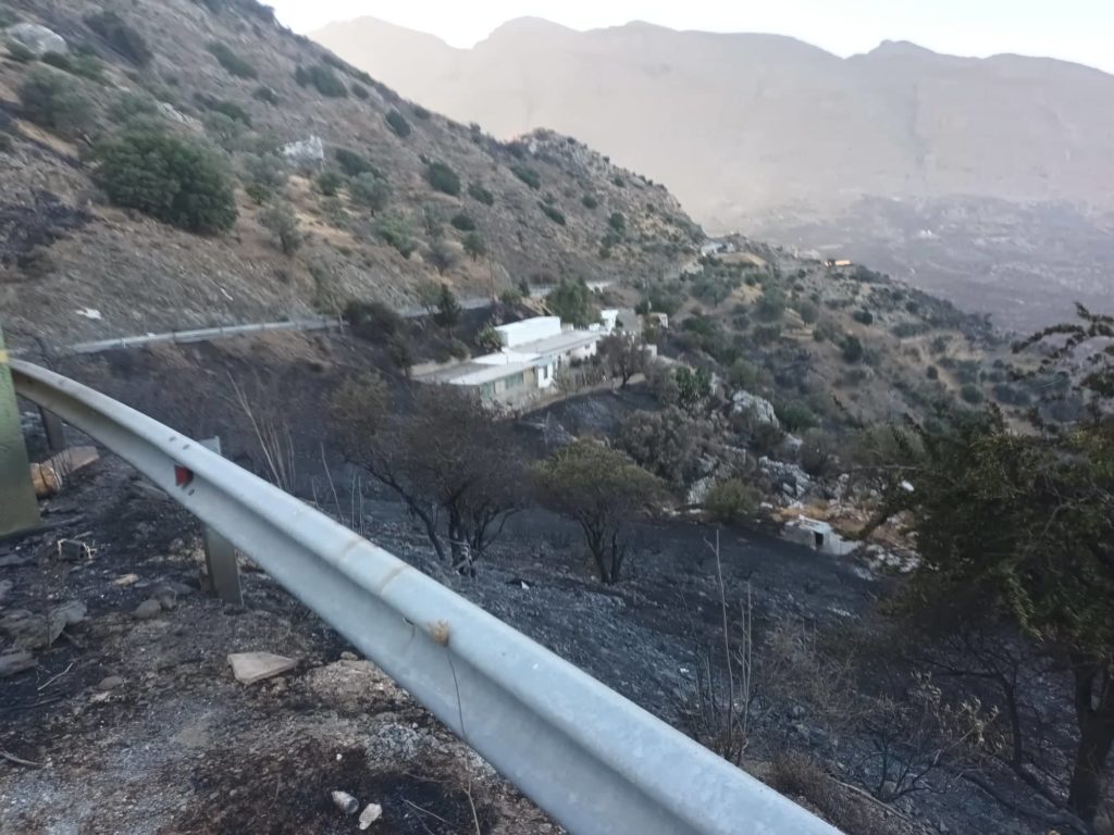 Κλιμάκιο του Ανακριτικού της Πυροσβεστικής από την Αθήνα στο Ρέθυμνο – Εξετάζονται δύο ύποπτοι