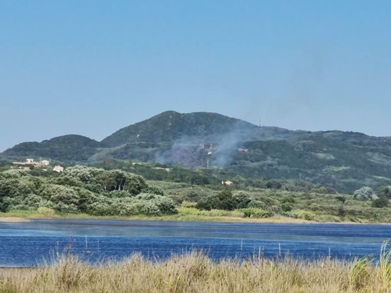 Φωτιά στο Αλευροπάρι στη νότια Κέρκυρα