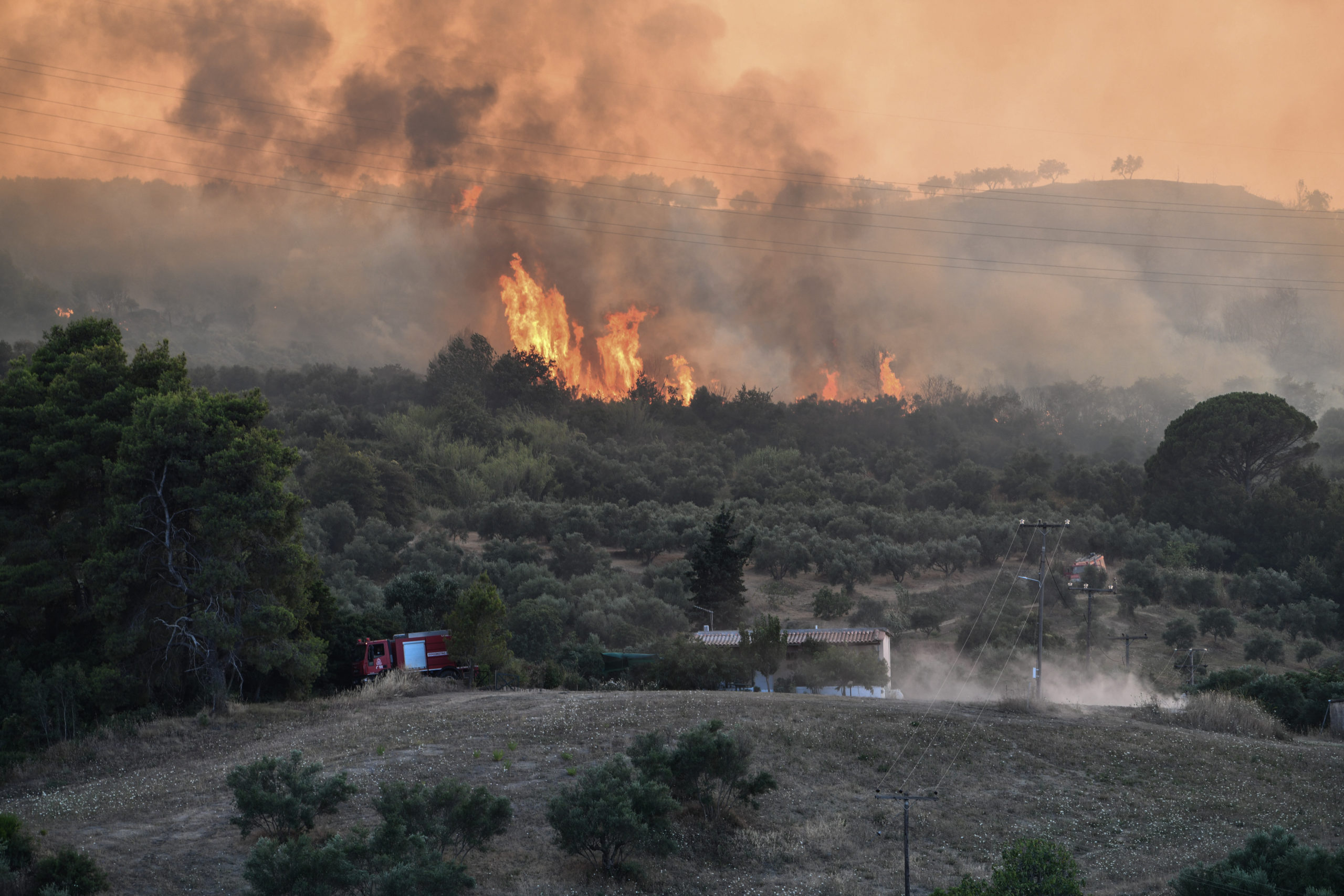 Πολύ υψηλός κίνδυνος πυρκαγιάς την Τρίτη 26 Ιουλίου