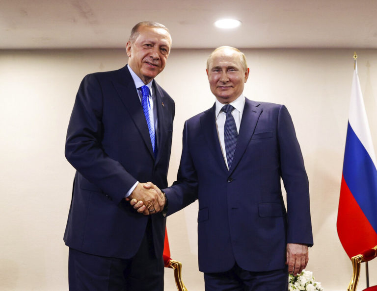 Ρωσία: Ο Πούτιν ευχαριστεί τον Ερντογάν για τη μεσολάβηση στο θέμα της εξαγωγής δημητριακών από την Ουκρανία