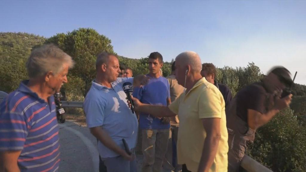 Σάμος: Αυτόπτες μάρτυρες μιλούν στην ΕΡΤ για το ελικόπτερο που συνετρίβη