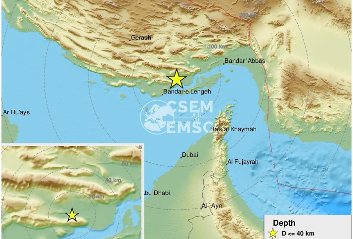 Ιράν: Ισχυρός σεισμός 6 ρίχτερ στα νότια της χώρας