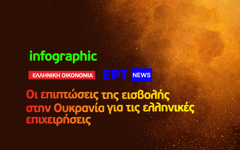 Infographic: Οι επιπτώσεις του πολέμου στην Ουκρανία στις ελληνικές επιχειρήσεις