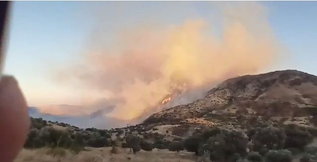 Δύσκολη μάχη με τις φλόγες στο Ρέθυμνο: Εκκενώνονται Μέλαμπες, Σαχτούρια και Κρύα Βρύση – Τραυματίστηκε ελαφρά πυροσβέστης