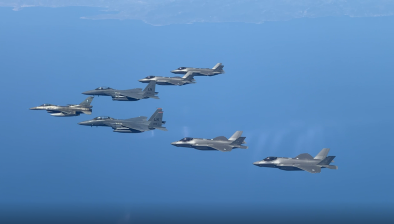 «POSEIDON’S RAGE 22»: Με F-35 συμμετείχαν οι ΗΠΑ στην κοινή άσκηση κλιμακούμενης έντασης (video)