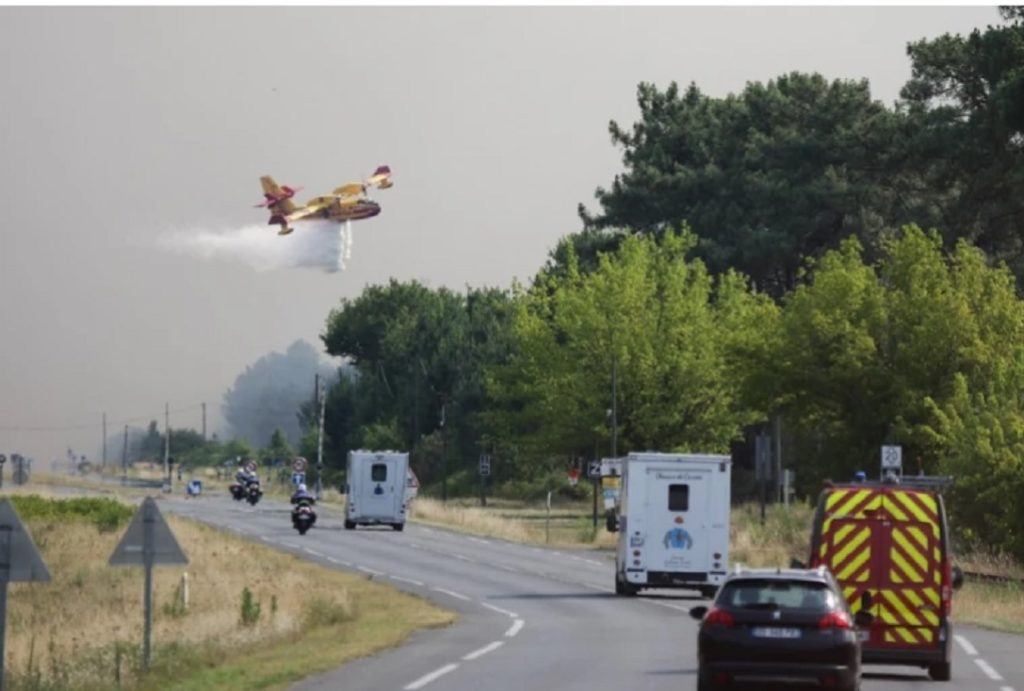 Γαλλία: Δύο ελληνικά Canadair CL-415 στα μέτωπα πυρός