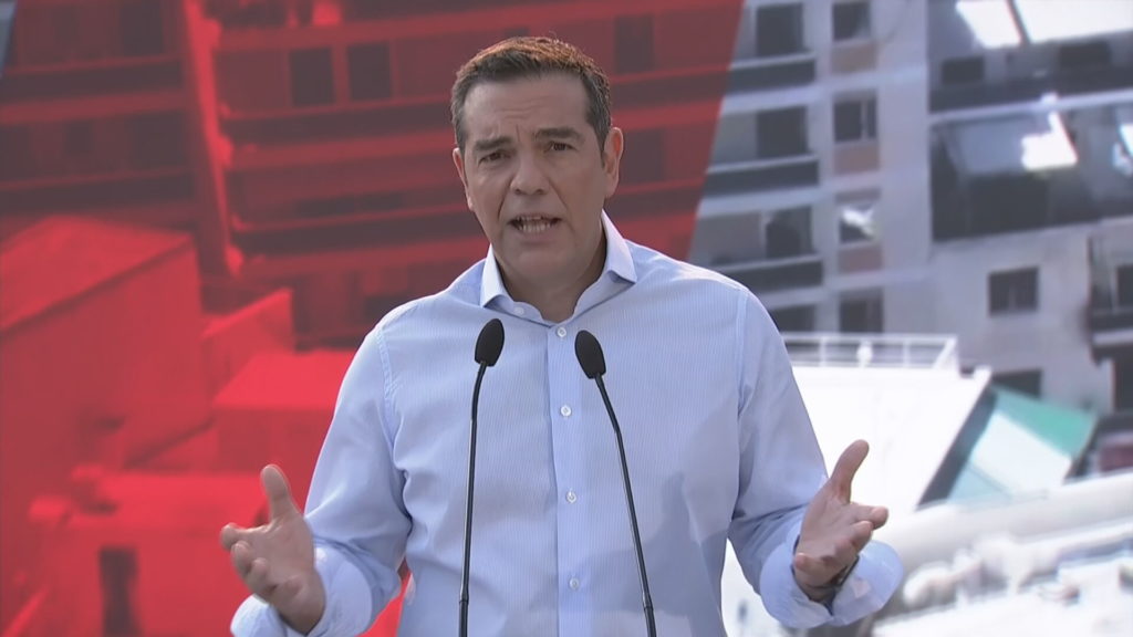 Α. Τσίπρας για τη στεγαστική πολιτική του ΣΥΡΙΖΑ: Με την παράταξη που χρεοκόπησε τη χώρα έχουμε μεγάλες διαφορές