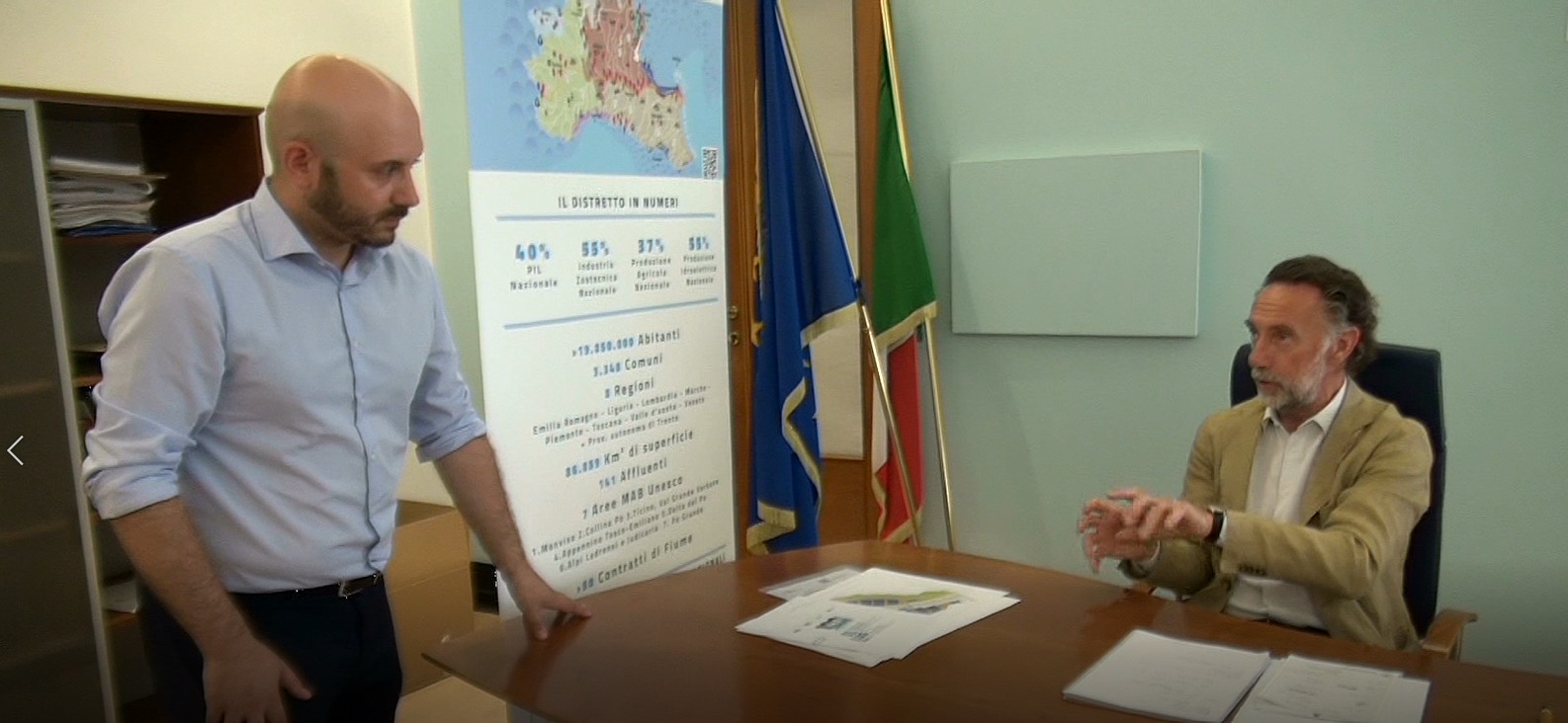 Πρωτοφανής λειψυδρία στη Βόρειο Ιταλία: Συνέντευξη στον Γ.Γ. της Περιφερειακής Αρχής του Πάδου ποταμού στην ΕΡΤ