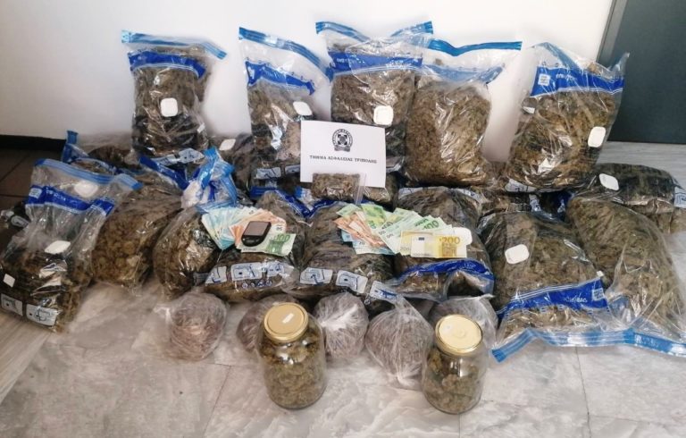 Τρίπολη: Αποθήκευαν και διακινούσαν ναρκωτικές ουσίες – Δύο συλλήψεις για 20 κιλά κάνναβης