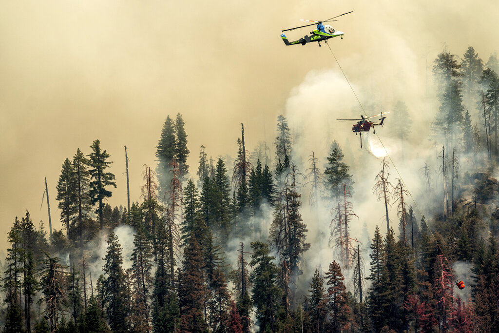 ΗΠΑ: Εκτός ελέγχου η τεράστια πυρκαγιά στο πάρκο Γιοσέμιτι στην Καλιφόρνια