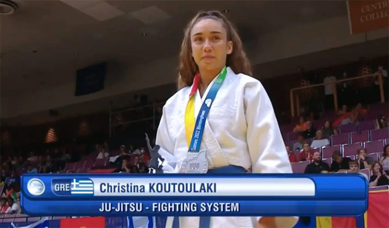 Ασημένιο στο Ju Jitsu στα ‘World Games 2022’ η Χανιώτισσα Χριστίνα Κουτουλάκη