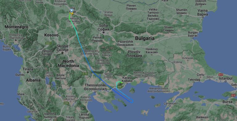 Πτώση Antonov στην Καβάλα: Η διαδρομή του αεροσκάφους μέχρι την συντριβή