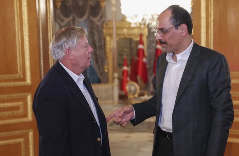Επίσκεψη του Ρεπουμπλικάνου γερουσιαστή Λίντσεϊ Γκράχαμ στην Τουρκία για τα F16