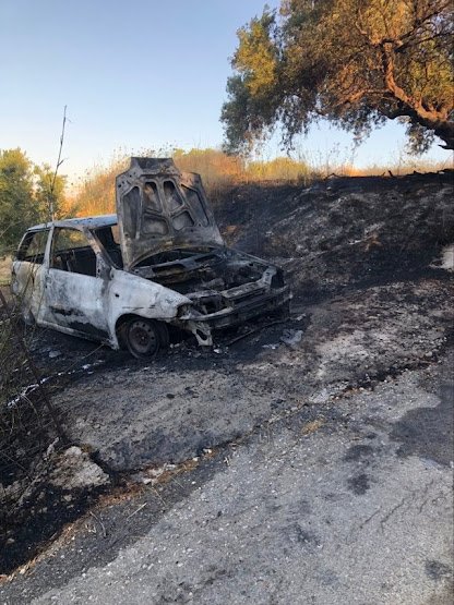 Φωτιά σε εν κινήσει όχημα στην Κίσσαμο