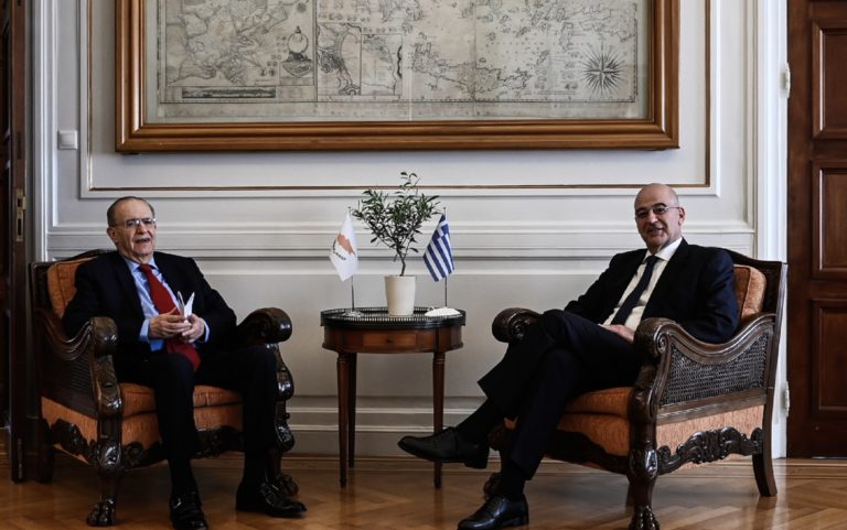 Οι κοινές δηλώσεις του Ν. Δένδια και του Ι. Κασουλίδη