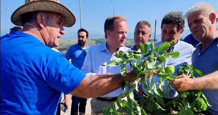 Σέρρες: Στις πληγείσες από τη θεομηνία περιοχές ο Κ. Καραμανλής- Αύριο Τριαντόπουλος και Λυκουρέτζος