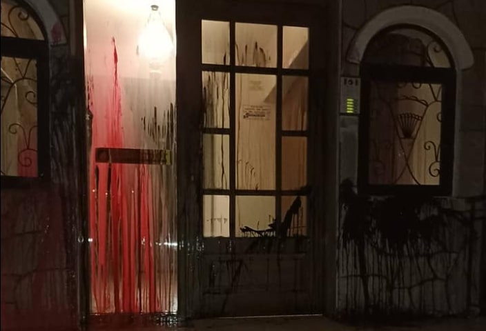 Θεσσαλονίκη: Επίθεση με μπογιές στο σπίτι του βουλευτή της ΝΔ Σάββα Αναστασιάδη
