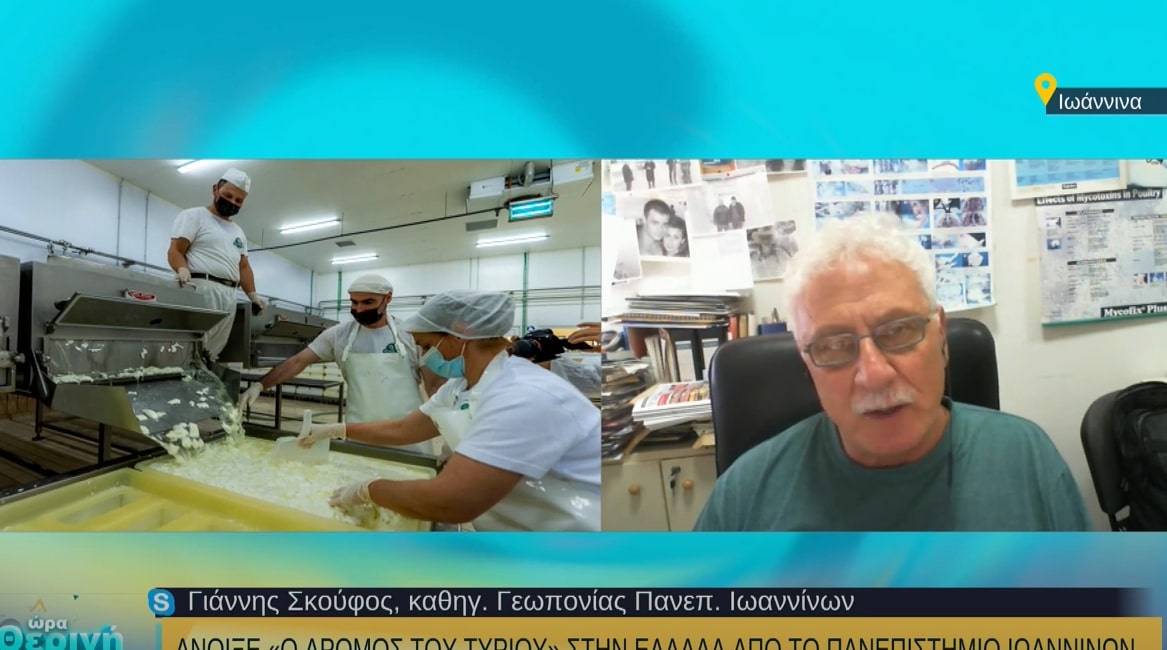 Άνοιξε «ο δρόμος του τυριού» στην Ελλάδα από το Πανεπιστήμιο Ιωαννίνων