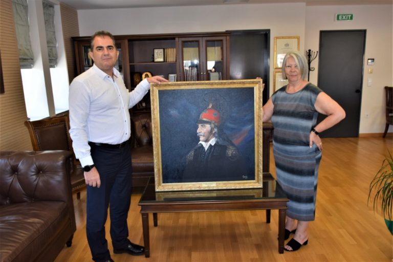 Καλαμάτα: Πίνακας του Θεόδωρου Κολοκοτρώνη στο ιστορικό δημαρχείο