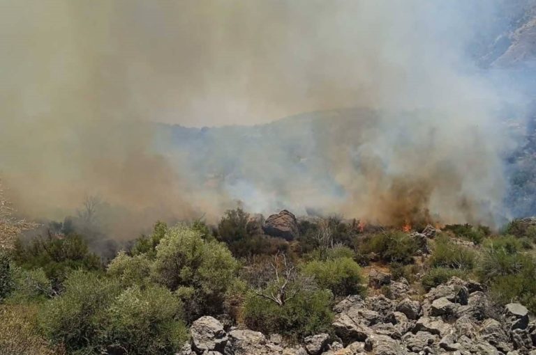 Υπό έλεγχο η φωτιά στο Κατακάλι Κορινθίας