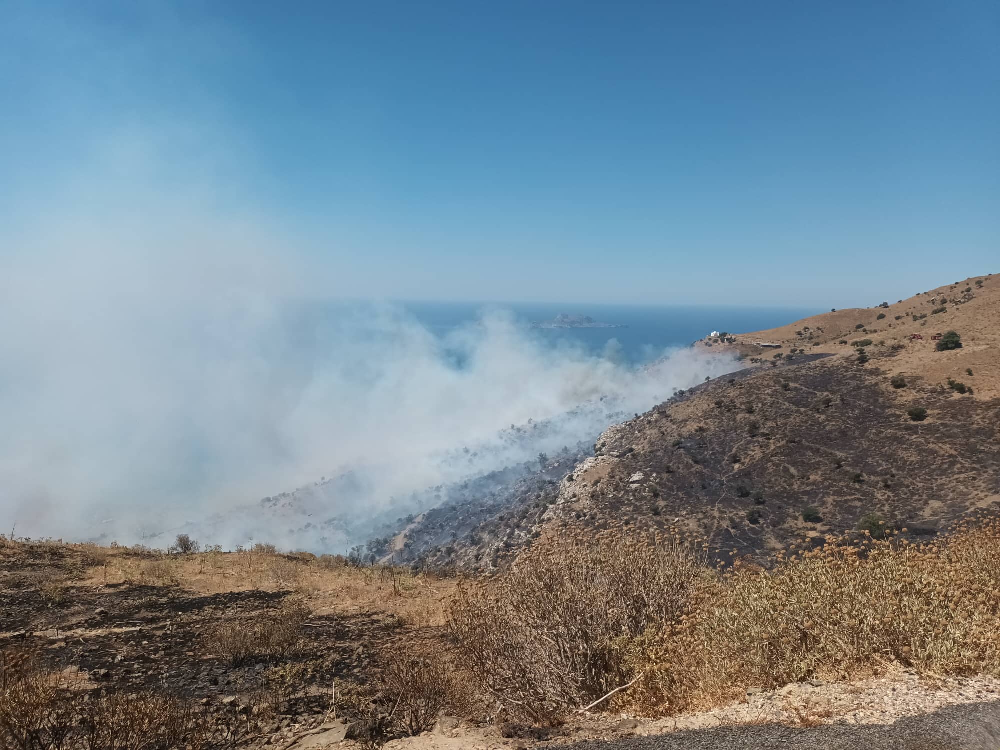 Μάχη με τις αναζωπυρώσεις στο Ρέθυμνο – Εκκενώνονται Άγιος Γεώργιος και Βίλες (video)