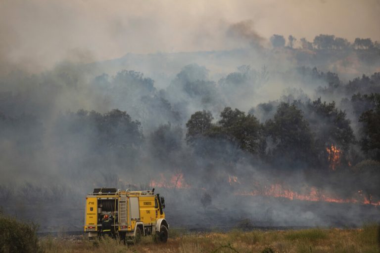 Στο έλεος του καύσωνα και των πυρκαγιών η Ισπανία