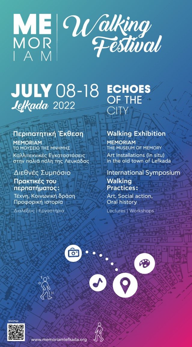 Memoriam Walking Festival 2022 – 8 έως 18 Ιουλίου 2022 στη Λευκάδα.