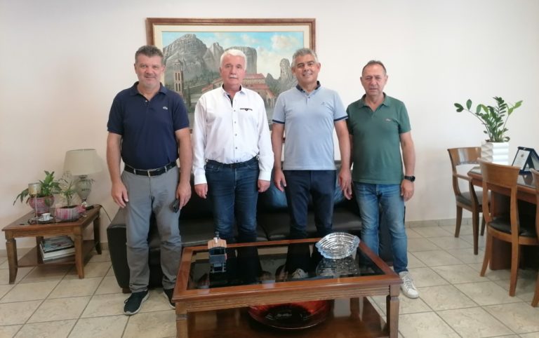 Επίσκεψη του νέου Διευθυντή Κέντρου Υγείας Καλαμπάκας στον Δήμο Μετεώρων