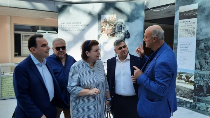Θεσσαλονίκη: Ο πολιτισμός στο Κιλκίς στο επίκεντρο της συνάντησης Λ. Μενδώνη – Α. Βεργίδη