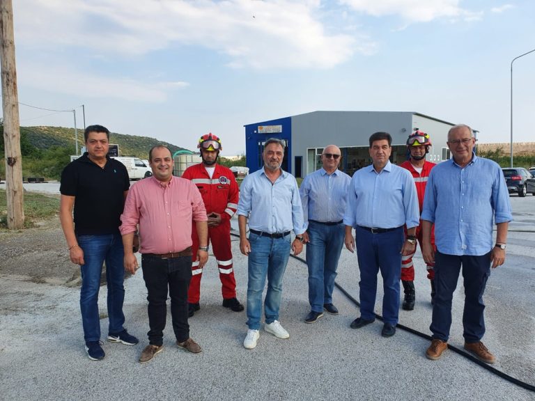 Καβάλα: Παράδοση αυτόνομου πυροσβεστικού συστήματος