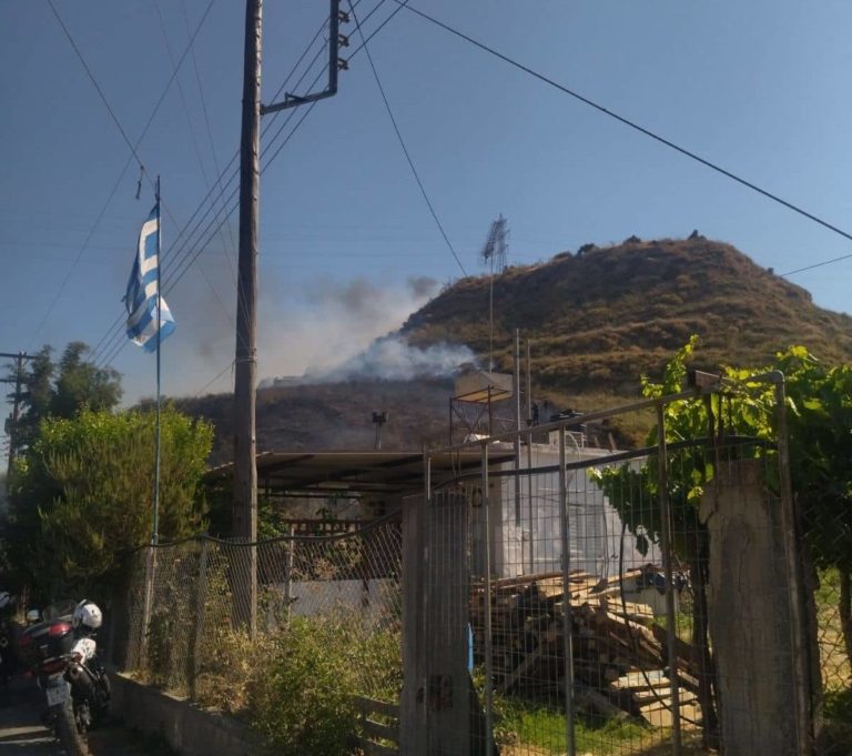 Ηράκλειο: Κατασβέστηκε η φωτιά στο Κορακοβούνι – Υψηλός κίνδυνος πυρκαγιας σήμερα στην ανατολική Κρήτη