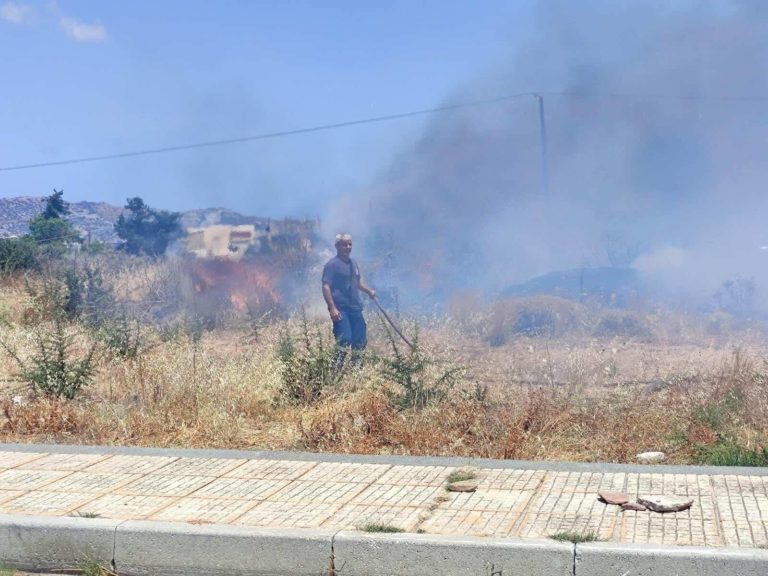 Δήμος Μαλεβιζίου: Σε ύφεση η φωτιά στην περιοχή των Ληνοπεραμάτων