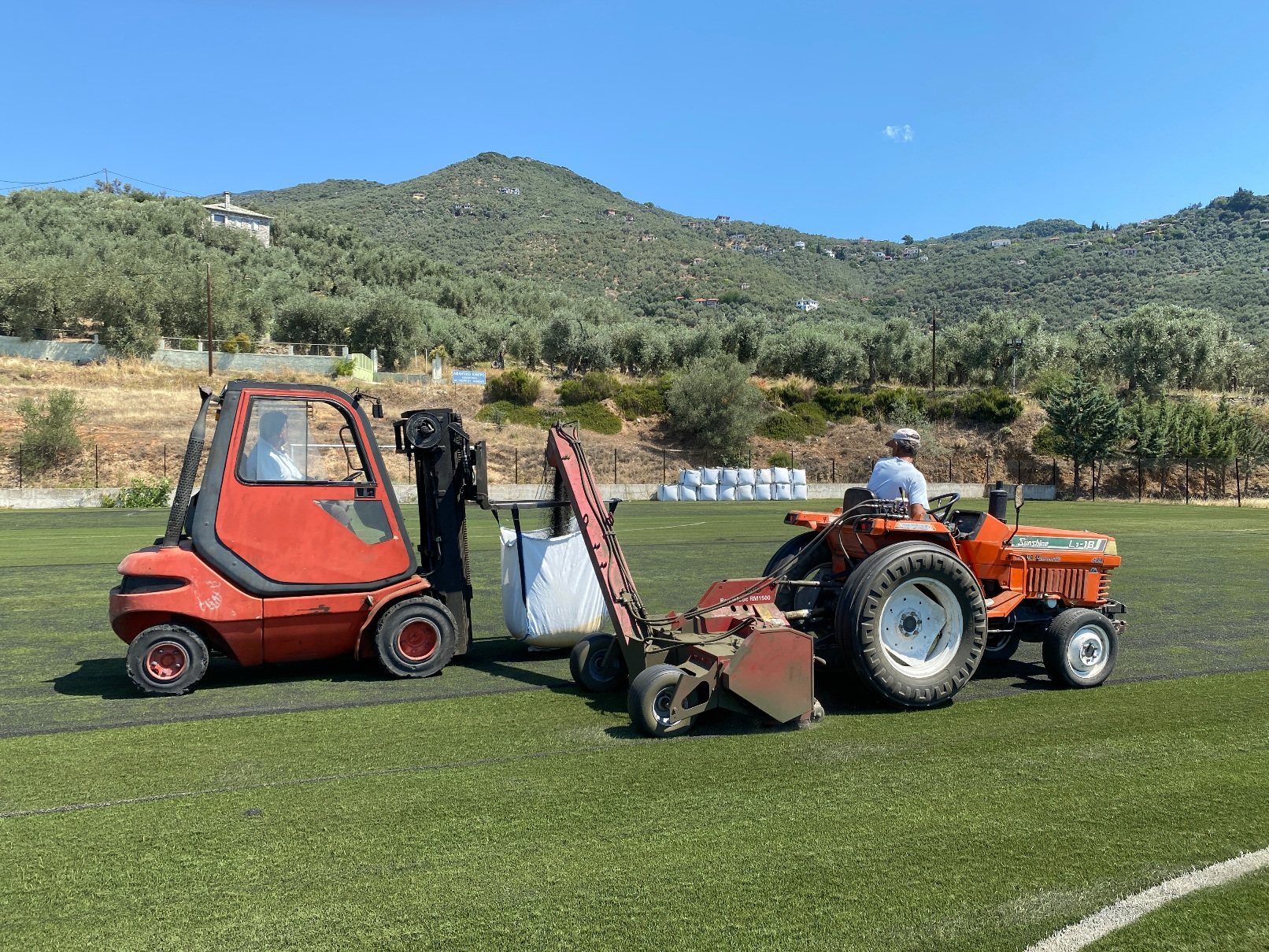 Ολοκληρώθηκαν οι εργασίες αναβάθμισης των γηπέδων Σούρπης, Πλατάνου και Άνω Γατζέας