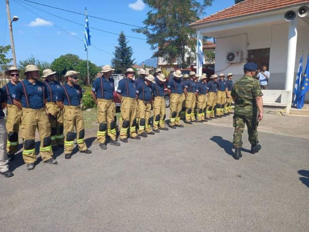 Στην Τρίπολη πυροσβέστες από Φινλανδία και Νορβηγία