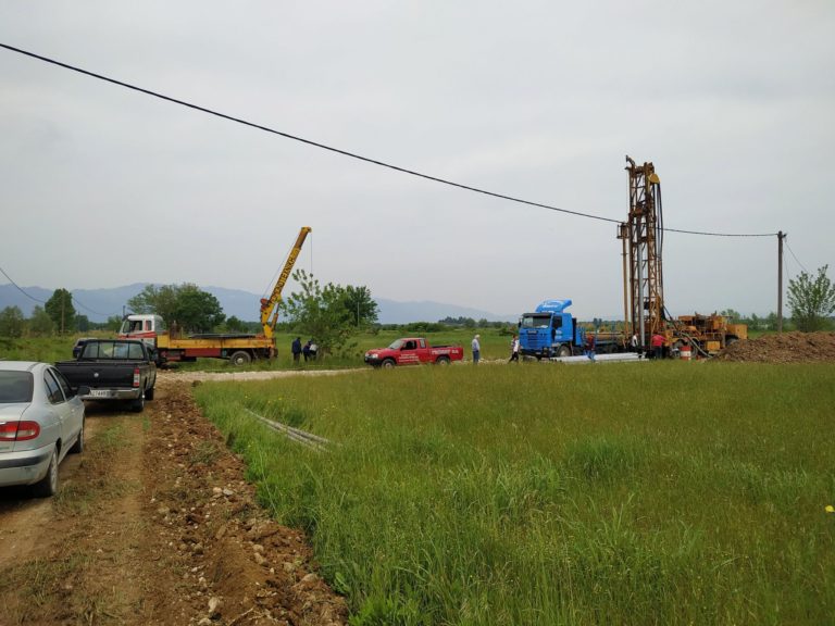 Καρδίτσα: Ολοκληρώθηκε η ανόρυξη γεωτρήσεων στο δήμο Μουζακίου