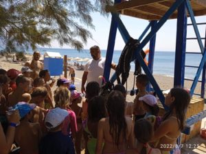 Λέσβος: Διαδραστικό σχολείο εκπαίδευσης στη θάλασσα των Βατερών